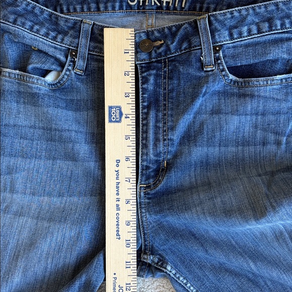 Kimes Ranch Sarah High Rise Straight Leg Blue Mid Wash Denim Jeans Women’s 8/36 - Picture 10 of 16